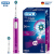 ブラウロンEUROB（Oralb）電動歯ブラシ大人3 D音波式振動家庭用歯ブラシ（ブラシ付*2）Pro 600 plus魅力紫