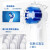 EUROB(Oral-B)ブラウン電動歯ブラシEUROb 2 D充電式回転式大人用電動歯ブラシD 12シリーズの2つの柄の2つのブラシヘッド(緑+青)は歯ブラシケースにプレゼントします。