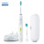 フレップス電動歯ブラシ成人防水充電式音波式振動自動歯ブラシHX 8962全身水洗いスマート携帯ダブルブラシヘッド