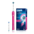 【朱正廷同款】ブラウイーOB(Oralb)電気歯ブラシ成人充電式家庭用全自動音波式回転式歯カップル電動歯ブラシD 16桜粉