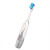 コルゲート電動歯ブラシ360°大人の光沢感のある白電動歯ブラシ(柔らかい毛)