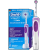 EUROB(Oral-B)ブラウン電動歯ブラシEUROb 2 D充電式回転式大人用電動歯ブラシD 12シリーズの2つの柄の2つのブラシヘッド(紫+緑)が歯ブラシケースにプレゼントされます。