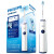 フレップス電動歯ブラシ大人用電動音波式歯ブラシ自動歯ブラシ誘導充電タイプHX 3226/22ディープブルーは2本のブラシを持って登録して1本プレゼントします。