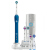 EUROB(Oralb)ブラウンEUROb電気歯ブラシ大人P 4000ドイツ3 D振動充電式音波歯ブラシクリア歯垢P 4000*4本ブラシヘッド*1本ファッション旅行箱