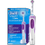 EUROB(Oral-B)ブラウン電動歯ブラシEUROb 2 D充電式回転式大人用電動歯ブラシD 12シリーズの2つの柄の2つのブラシヘッド(青+紫)が歯ブラシケースにプレゼントされます。