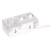 博皓電気歯ブラシ充電音波式は2本のブラシヘッド2061アイボリーホワイトを標準装備しています。