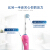 EUROB電動歯ブラシ3 D音波式振動式大人用歯ブラシP 2000粉（ブラシ付*2）ブラウ精工