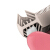 京選|USCU型電動歯ブラシ子供の音波式全自動誕生日怠惰人口はU型充電式口腔掃除器を含みます。2-6歳の幼児の萌える愛猫USB-C 3