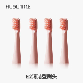 花（HUSUM）電動歯ブラシヘッドE 1/E 2/E 3/E 8クリーナータイプの花にブラシ3本でE 2クリーナータイプ（ピンク4本入り）を入れます。